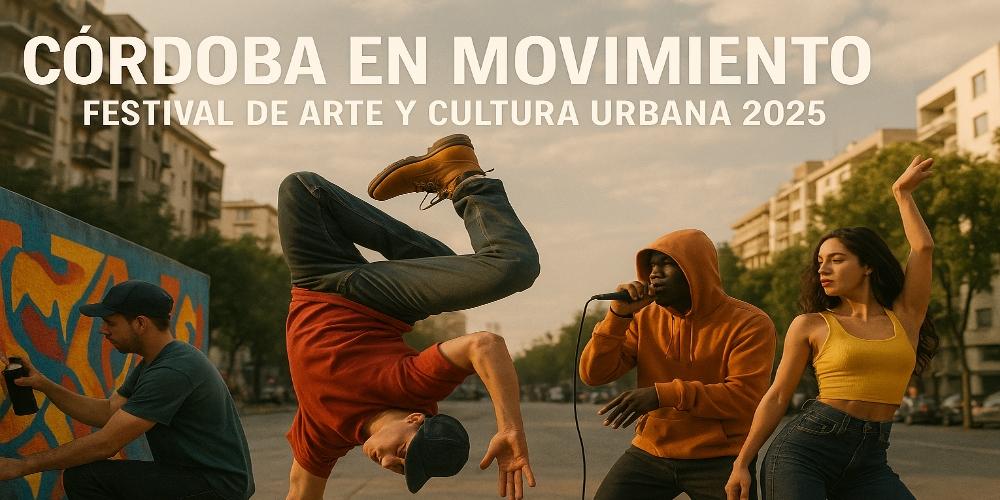Córdoba en Movimiento: Festival de Arte y Cultura Urbana 2025